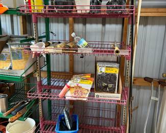 metal shelving