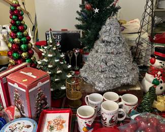 vintage ceramic christmas tree,