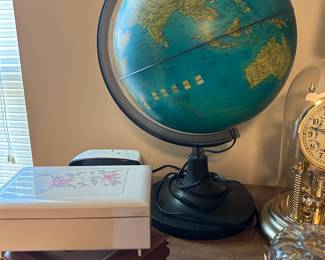 vintage globe ( electric)