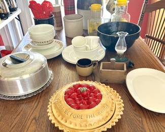 vintage pie plate