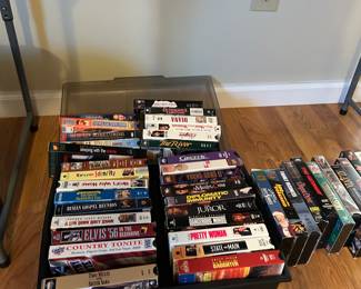 VHS tapes
