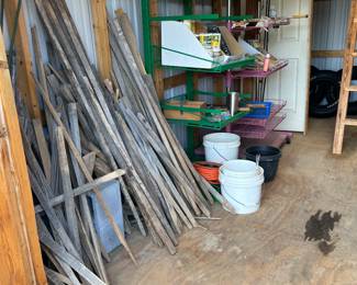 lots of tobacco sticks