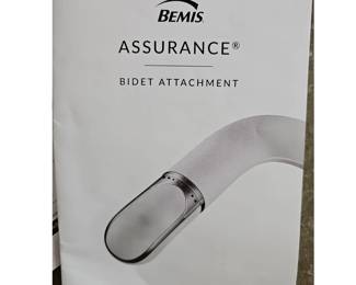 Bemis Assurance Bidet Attaches to Toilet Appears Unused