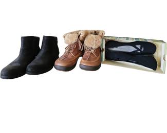 Blondo 8.5W Brown Boots Thinsulate 8 Boots Trotters 8.5W