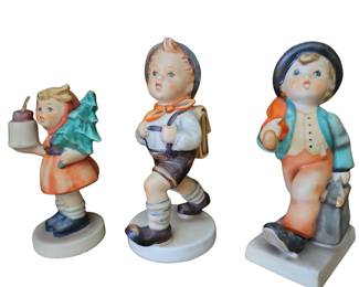 3 Vintage Goebel Hummel Figurines West Germany