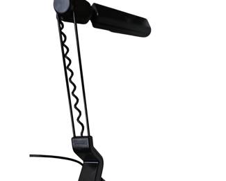 Black Clamp on Desk Lamp Adjustable Works