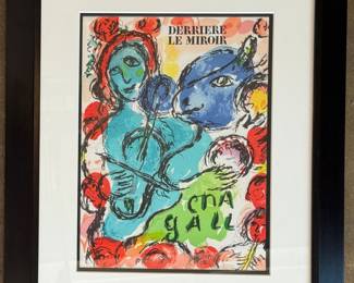 "Derriere Le Miroir," Marc Chagall. 