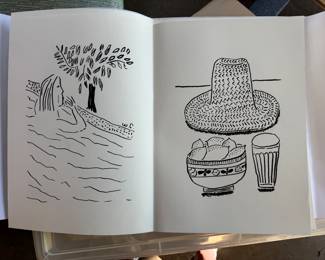 Wayne Pate Line Drawings, Volume 1. Edition 48 of 150. Photo 2 of 2. 
