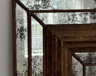 "Portalegre" Mirror by Formations for Holly Hunt. Measures 50" x 54". Photo 2 of 2. 