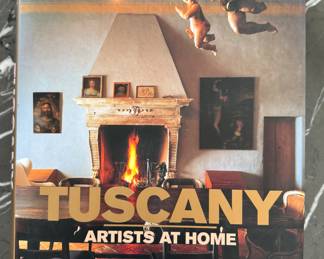Tuscany, Artist at Home Coffee Table Book. 