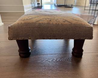 Small Upholstered Foot Rest. Measures 16" x 16". Photo 1 of 2. 