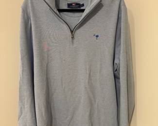 Vineyard Vines 3-Quarter Zip. Size L. 