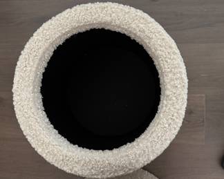 RH Boucle Bubble Upholstered Mini Stools - 2 Available. Each Measures 18" D x 15" H. Photo 3 of 3. 