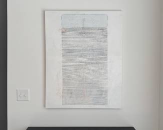Abstract on Canvas. Measures 30" x 38" H. Photo 2 of 2. 