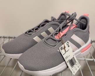 Size 4 Adidas Shoes. 
