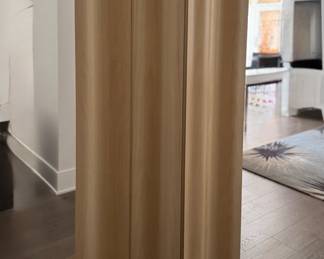 Eames Molded Plywood Folding Screen in White Oak Finish. Measures 57" W x 68" H. Photo 2 of 4. 