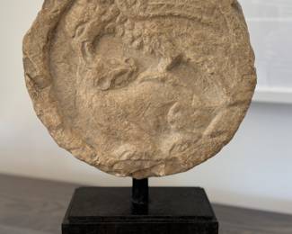 Bactrian Idol. Measures 32" H x 16" D. Photo 1 of 3. 