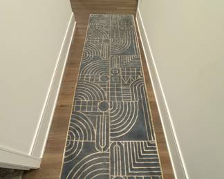 The Rug Company Archetype Lake Runner by Kelly Wearstler. Measures 2' 11" x 10'. 