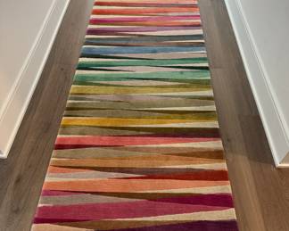The Rug Company Overlay Bright Runner by Paul Smith. Measures 2' 11" x 11' 10". Photo 1 of 2. 