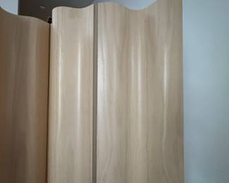 Eames Molded Plywood Folding Screen in White Oak Finish. Measures 57" W x 68" H. Photo 4 of 4. 