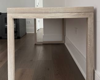 RH Baby & Child Rigby White Washed Ash Play Table. Measures 2' x 4' 8" x 2' H. Photo 3 of 3. 