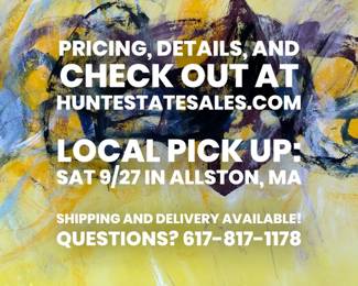 Shop NOW at HuntEstateSales.com
