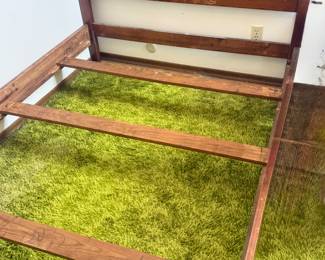 Full Size Wooden Bedframe