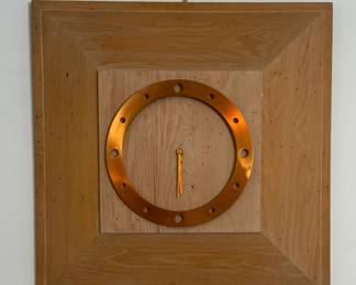 XL Mid-Century Clock