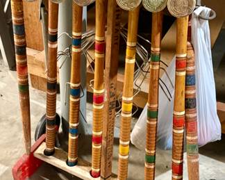 Vintage Croquet Set