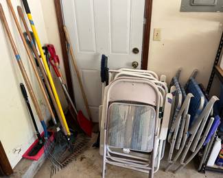 Lawn chairs- more garden tools