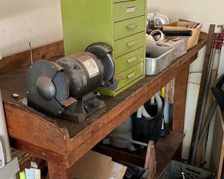 Grinder, more tools and hardware