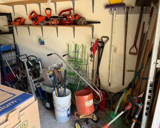 Garage- Garden items