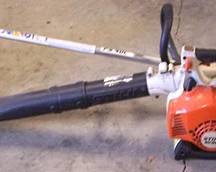 Stihl week whip and leaf blower