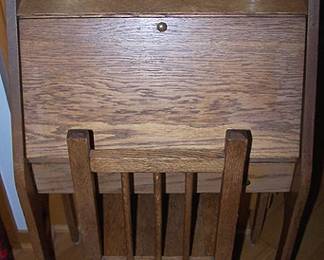Child's drop front desk