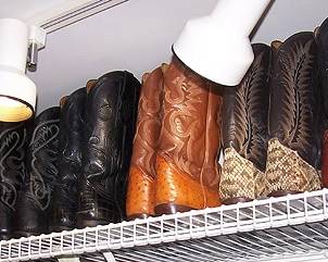 Tony Lama cowboy boots - alligator, snakeskin, ostrich quill, ostrich feet, etc...