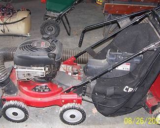 Craftsman 4 in 1 plus vacuum, chipper, shredder and blower