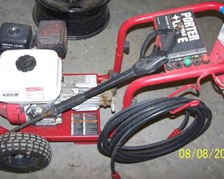 Porter Cable w/ Honda motor pressure washer