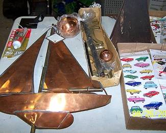 Whitehall copper & brass weathervane