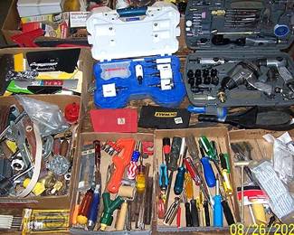 Assorted hand tools
