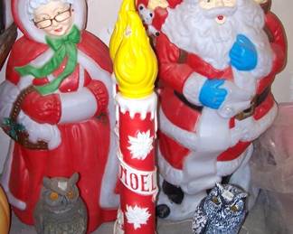 Blow molds - located in barn