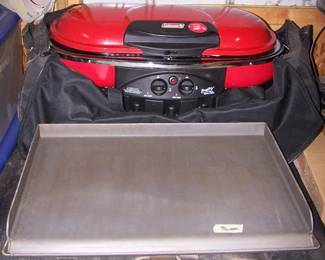 Coleman Road Trip portable Grill, camping griddle