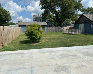 Back yard