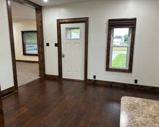 Front door dining area