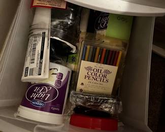 Art & craft supplies & canvas