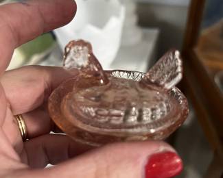 Vintage Salt Cellar Hen