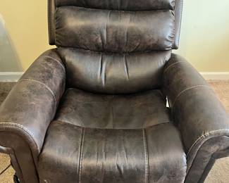 Leather Power Recliner