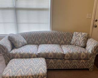 Flame Stitch Sofa