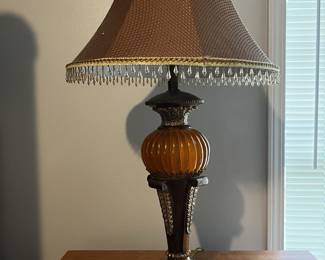Vintage Tassel Lamp