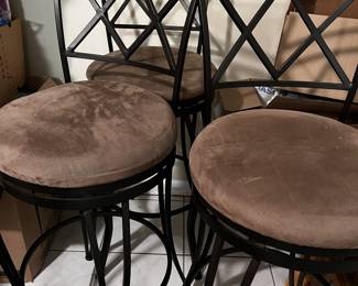 Wrought Iron Bar Stools