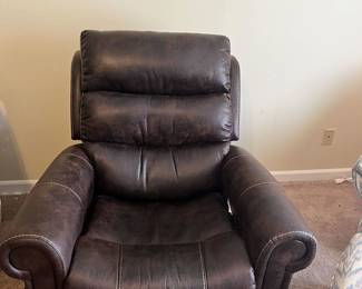 Leather Power Recliner